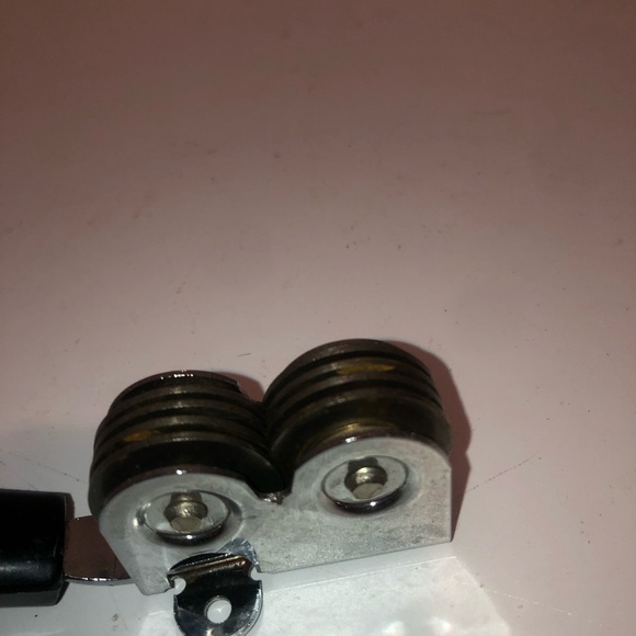 Vintage Echo Black plastic handle , knife sharpener, stainless steel. Used - Picture 4 of 5